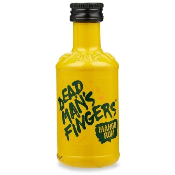 Stiprs alkoholisks dzēriens ar ruma un mango garšu DEAD MAN'S FINGER, 32%, 0.05l