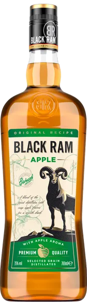 Stiprs alkoholisks dzēriens Black Ram Apple, 35%, 0.7l