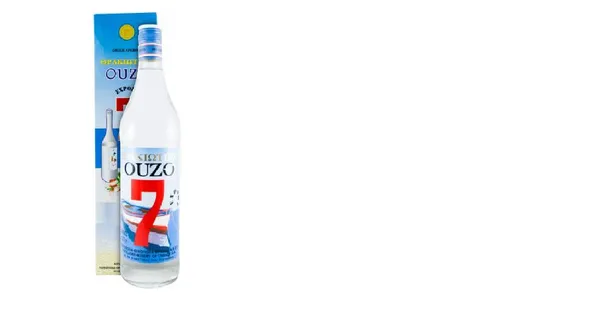 Stiprs alkoholisks dzēriens OUZO 7, 40%, kastē, 1l