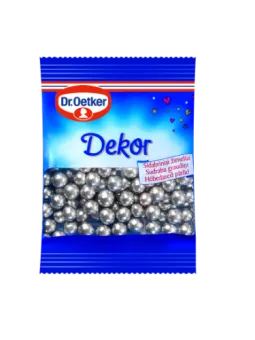 Rotājumi tortēm DR. OETKER Sudraba graudi 10g
