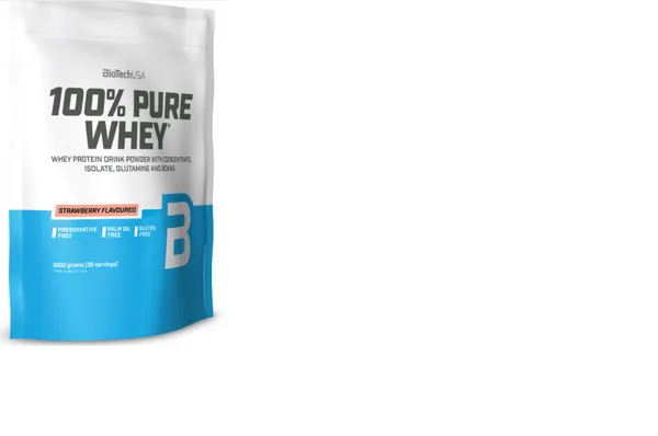 Sūkalu proteīns BioTechUSA, zemeņu garša, 28g