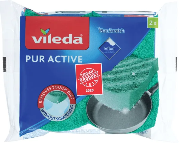 Sūklis traukiem VILEDA Pur Active, 2gab