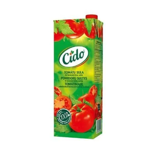 Sula CIDO XL tomātu 100% 1,5L