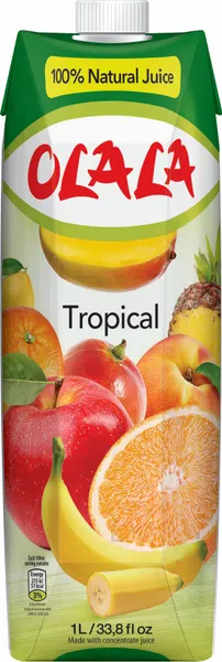 Sula OLALA Tropu augļu 100%, 1l