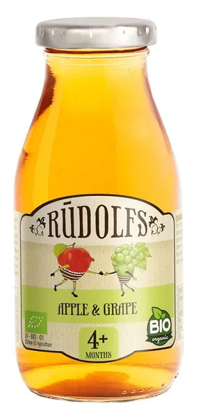 Sula RŪDOLFS BIO Ābols un vīnogas, no 4 mēn., 260ml (DEP)