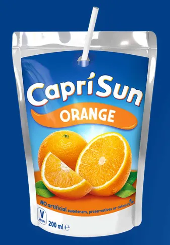 Sulas dzēriens CAPRI-SUN Orange 0.2l