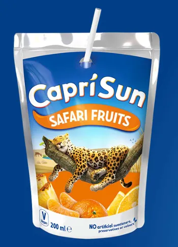 Sulas dzēriens CAPRI-SUN Safari fruits 0.2l