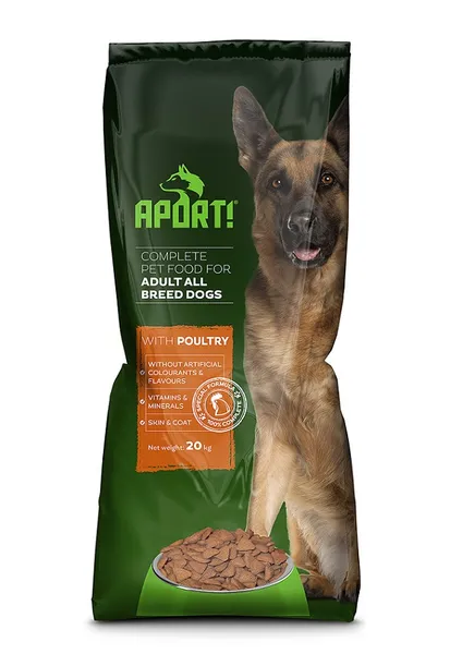 Suņu barība APORT ar mājputnu garšu, 20kg