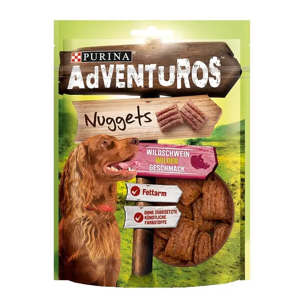 Gardumi suņiem Adventuros Nuggets 90g