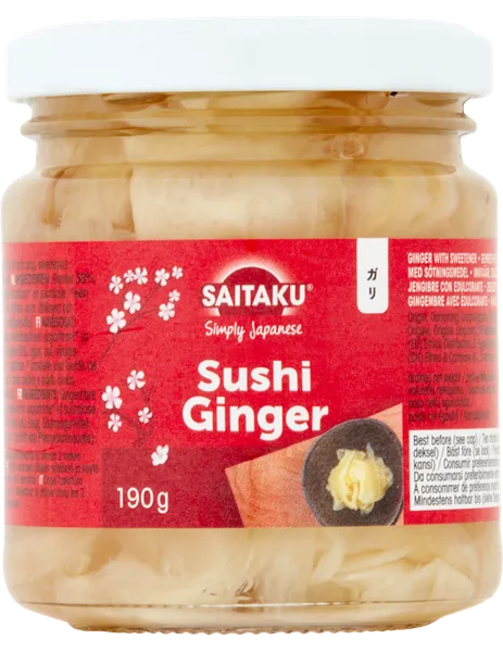 Suši ingvers konservēts SAITAKU, 110g