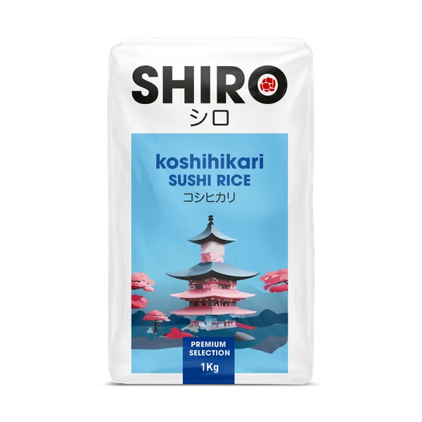 Suši rīsi SHIRO Koshihikari, 1kg