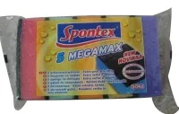 Švammes SPONTEX MegaMax, 10,5x7,5xH 3,5cm, 5gab