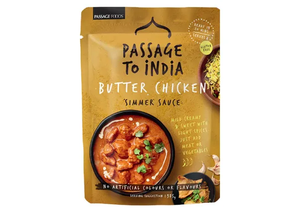 Sviesta vistas mērce sautēšanai PASSAGE to India, 375g