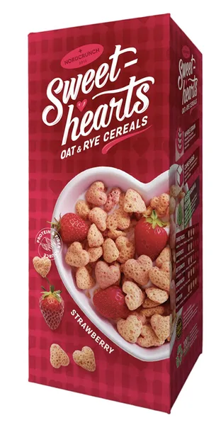 Rudzu un auzu bumbiņas ar zemenēm 150g