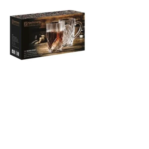 Tējas tasīšu kolekcija NACHTMANN Noblesse, kristāls, 347 ml, d 11,9 cm, 2gab