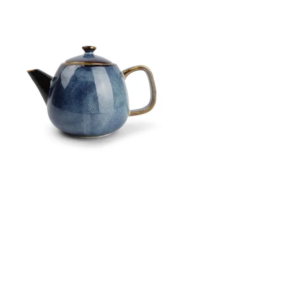 Tējkana Nova Blue, 800ml, D 13cm, H 13cm, porcelāns