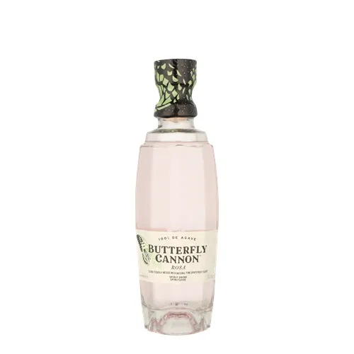 Tekila BUTTERFLY CANNON Rosa, 100% Agave, 40%, 0.5l