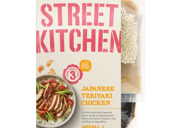 Terijaki vistas wok mērces komplekts STREET KITCHEN, 255g