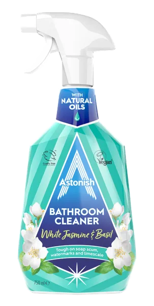 Tīrīšanas līdzeklis vannas istabām ASTONISH, 750ml