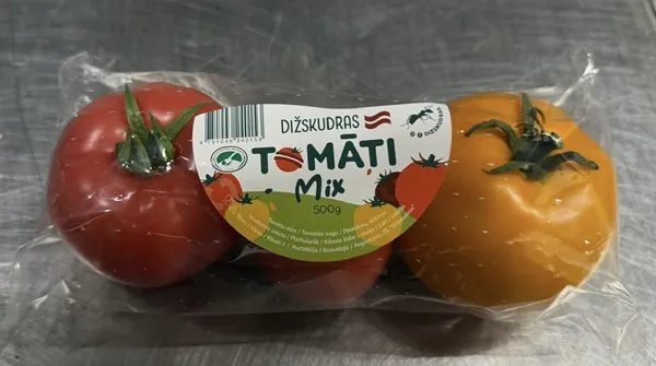 Tomāti Mix, Dižskudras, 500g, gab