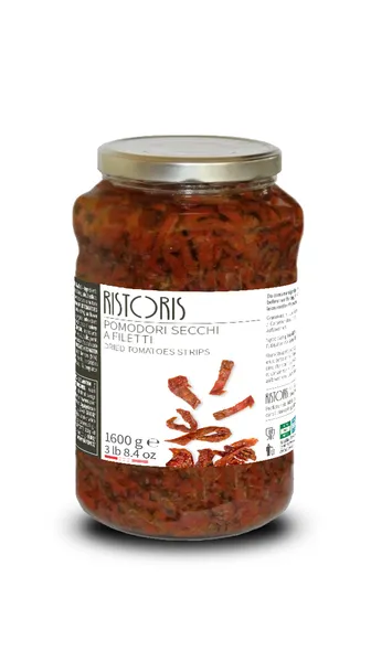 Tomāti, žāvēti RISTORIS, šķēles, 1.6kg/800g