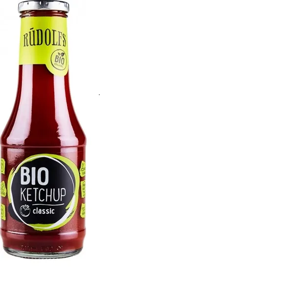 BIO tomātu kečups RŪDOLFS klasiskais 530g