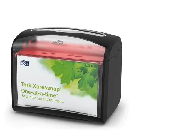 Tork turētājs galda salvetēm, N4, mazais, melns, 272611