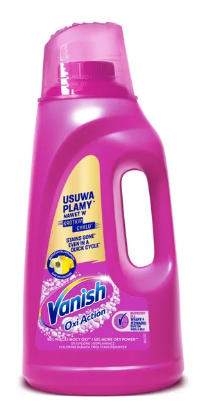Traipu tīrīšanas gēls VANISH Oxi Action Pink, 2l
