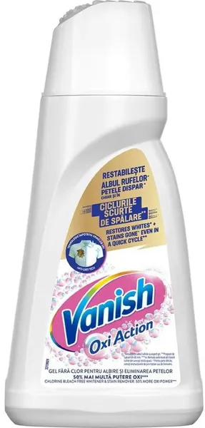 Traipu tīrīšanas gēls VANISH Oxi Action White, 1l