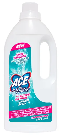 Traipu tīrīšanas līdzeklis Ace White 1l