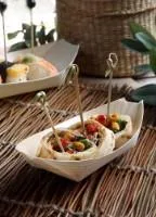 Trauciņš BOAT, koka, 16,5 x 8,5 cm, 0.227kg, 50gab