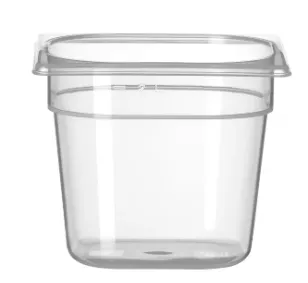 Trauks GN 1/6 „Profi Line” no polipropilēna, 2,4L, Caurspīdīgs, 176x162x(H)150mm, 880418