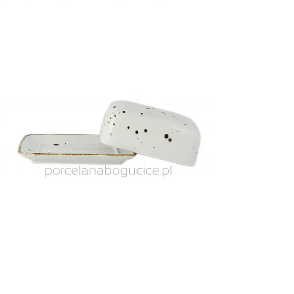 Trauks sviestam Cottage, White, porcelāns, 17 x 14 cm, H 7cm, gab