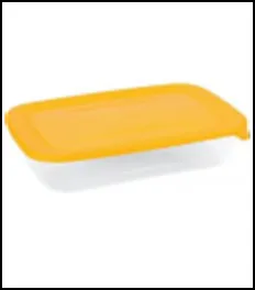 Trauks uzglabāšanai un saldēšanai Fresh&Go 2l taisnst.dzeltens