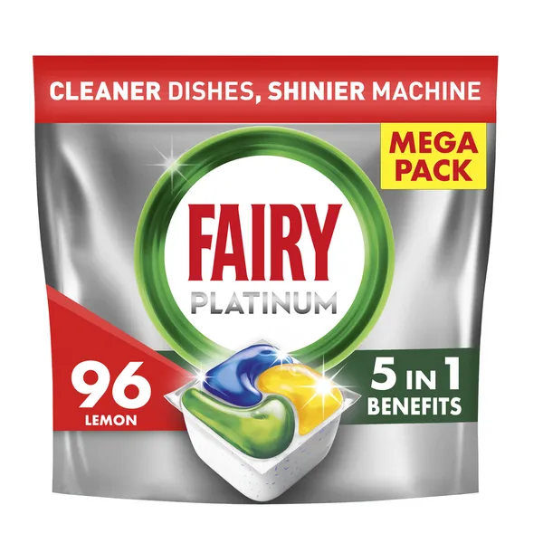 Trauku mazg.kapsulas FAIRY Platinum Lemon, 96gb