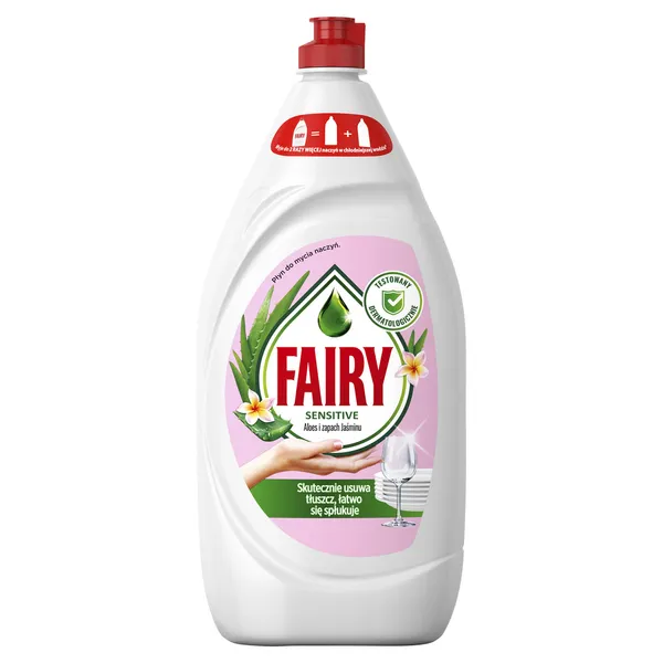 Trauku mazg.līdz. FAIRY Aloe&Pink Jasmine, 1350ml