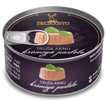 Truša aknu krēmīgā pastēte LĀČI, 100g