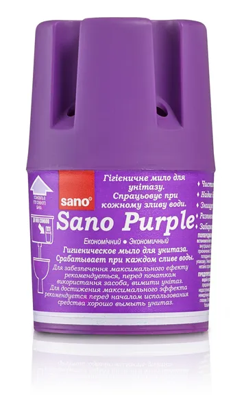 Tualetes bloks SANO Purple, skalojamai kastei 150g