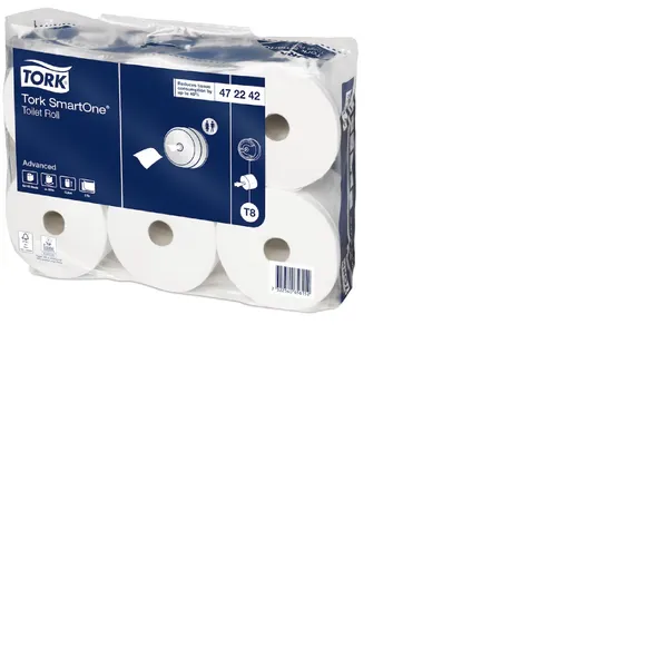Tualetes papīrs TORK SmartOne T8, 2 slāņi, 207m, 1150 lapas, 472242