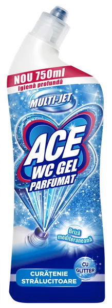 Tualetes tīrīšanas līdzeklis ACE GLITTER MARIN, 750 ml