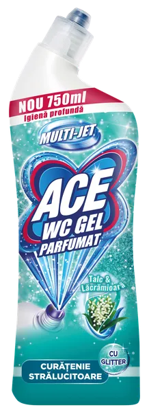Tualetes tīrīšanas līdzeklis ACE GLITTER TALCO, 750 ml