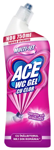 Tualetes tīrīšanas līdzeklis ACE HYPO Multi-Jet, 750 ml