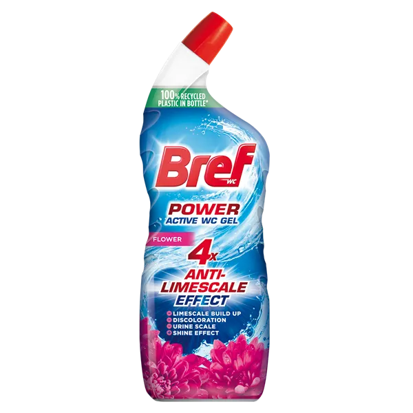 Tualetes tīrīšanas līdzeklis BREF Power Active Gel Flower, 750ml