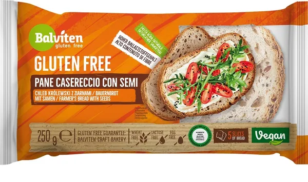 Tumšā lauku maize BALVITEN, bez glutēna, 250g