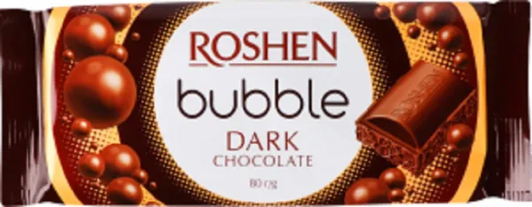Šokolāde rūgtā Roshen porainā 80g