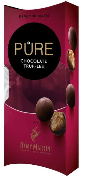 Šokolādes trifeles PURE CHOCOLATE Remy Martin 108g