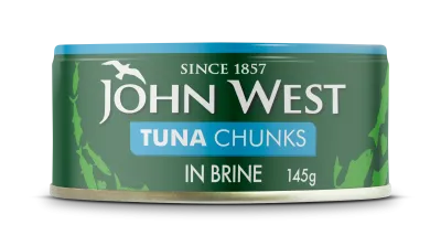 Konservi Tuncis gabaliņos savā sulā John West 145g/102g
