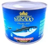 Tuncis savā sulā MIKADO (gabalos), 1260/1705g