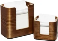 Turētājs galda salvetēm N4 Tork, riekstkoka, 273002