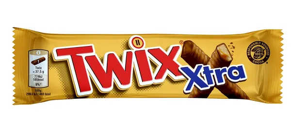 Šokolādes batoniņš Xtra 75g, Twix